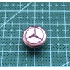 Гравировка Mercedes Альфа 15 мм Никель
