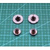 Кнопка магнітна 18 * 2 мм (53) (Блек нікель )