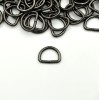 Полукольцо  9,5мм Черный Никель(250)