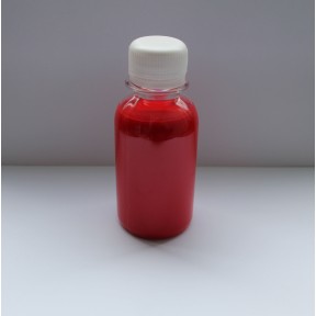 Фарба для шкіри на водній основі (Червона) 50; 100; 200 мл