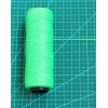 Нитка на метраж вощена плетена 1 мм зелена